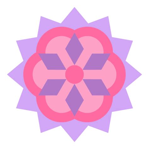 Mandala Iconixar Flat Icon