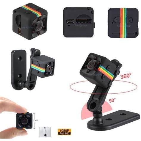 Micro Cam Ra Espion Hd Mini Cam Ra Enregistreur Vid O Vision Nocturne