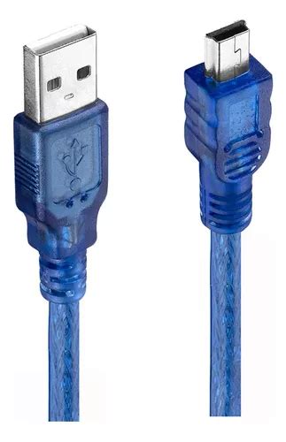 Cabo Para Hd Externo 2 0 Usb X Mini Usb 5 Pinos V3 Azul 20cm MercadoLivre