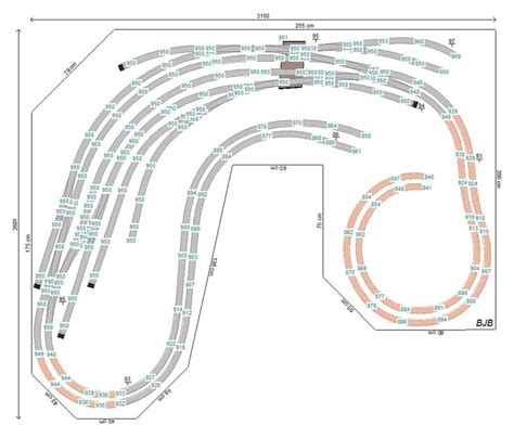 Gleispl Ne Plansammlung U Anlagen Mit M Rklin C Gleis N Scale