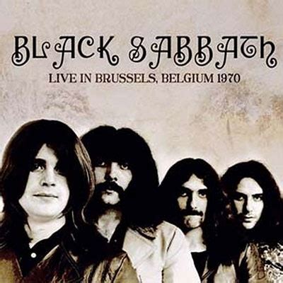 Black Sabbath Live In Brussels Belgium 1970