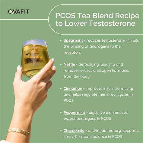 Pcos Tea Blend Recipe To Reduce Testosterone Ovafit