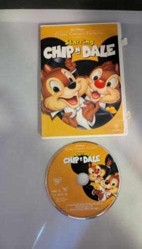 Walt Disneys Classic Cartoon Favorites Starring Chip N Dale Dvd 2005