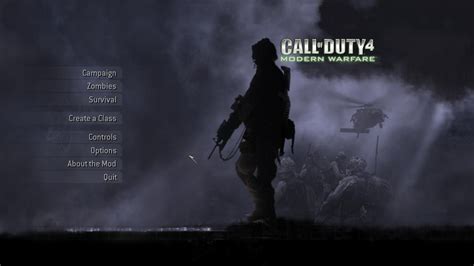 Mod Main Menu Image Battlefield 4 The End Of Modern Warfare For Call