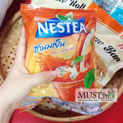 Tea Taste Of Nestea Tea Tasting Thai Milk Tea Nestea