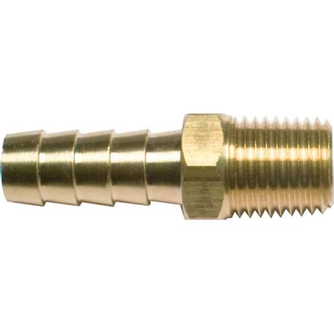 Loc Line Barbed Hose Fitting Id Hose Barbed Brass Threaded