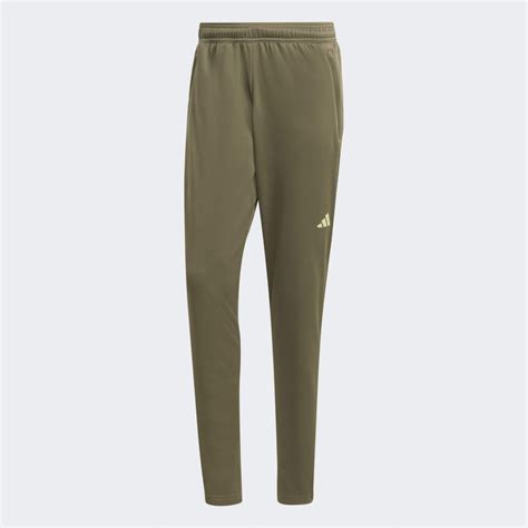 Adidas Train Essentials Seasonal Woven Training Pants Olive Strata