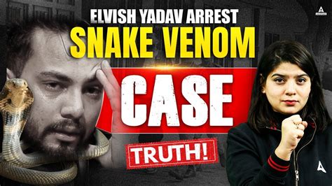 Elvish Yadav Arrest In Snake Venom Case The Truth😱😱 Snake Venom