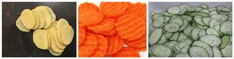 Corrugated Potato Chips Cutting Machine丨potato Wave Slice Cutting