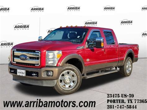 Pre Owned 2016 Ford Super Duty F 250 Srw King Ranch Crew Cab Pickup In Porter A78554 Arriba