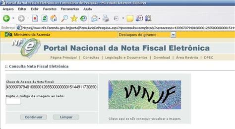 Portal Nfe Como Consultar Nota Fiscal Completa Pelo Portal Nacional