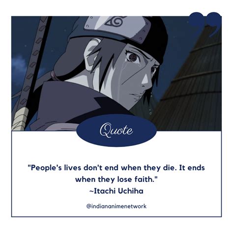 24 Amazing Quotes By Itachi Uchiha - Indian Anime Network