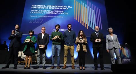 Entregados Los Premios Euskadi De Turismo Comercio Y Consumo