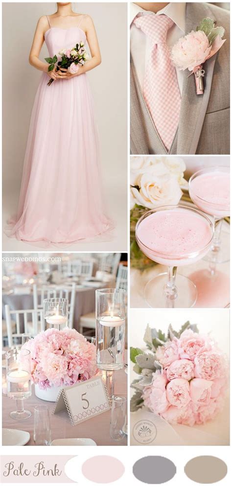 Five Gorgeous Pink Wedding Color Ideas And Bridesmaid Dresses Pink