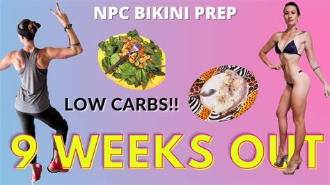 Bikini Prep Series 2021 9 Weeks Out FDOE On LOW CARBS YouTube