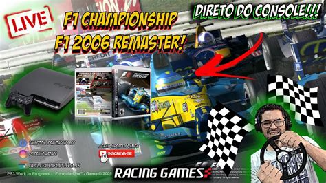 Racing Games Conhecendo O Jogo F Championship Edition Ps Youtube