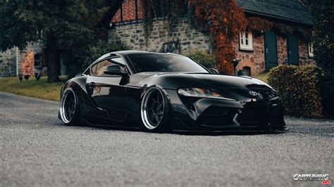 Slammed Toyota GR Supra