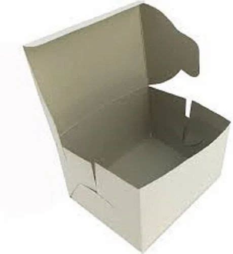 Non Printed Corrugated Paper Cake Packaging Box Gram With Window