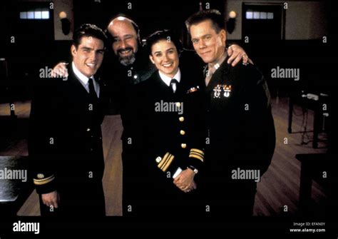 TOM CRUISE ROB REINER DEMI MOORE & KEVIN BACON A FEW GOOD MEN (1992 ...