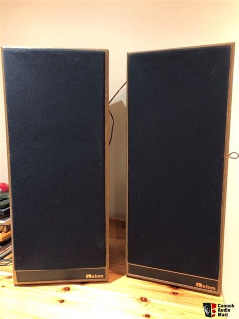 Axiom AX2 floor speakers For Sale - Canuck Audio Mart