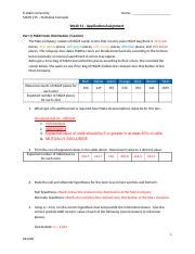 Week11 UPDATED Application Assignment Docx Franklin University MATH