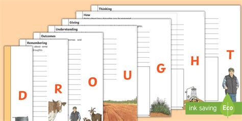 Drought Flip Activity Booklet Teacher Made