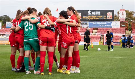 Swindon Town Women 4 Afc Wimbledon Women 2 News Swindon Town