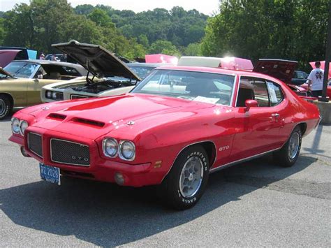 Muscle Cars Pontiac Gto 71