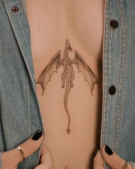 Minimalist Dragon Tattoo Ideas To Inspire You In Outsons