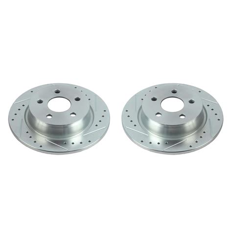 Power Stop Ar85197xpr Power Stop Evolution Drilled And Slotted Rotors