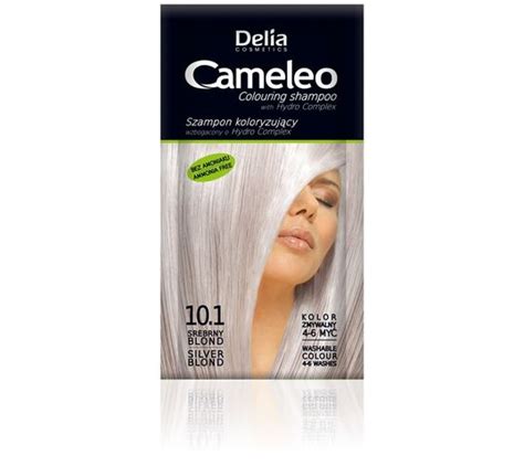 Delia Cosmetics Cameleo Szampon Do W Os W Koloryzuj Cy Srebrny