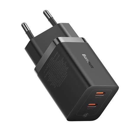 Carregador Gan Pro Baseus W Usb C Usb C Ccgp Rafox Usa