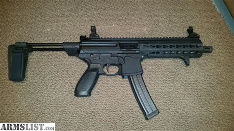 ARMSLIST For Sale Sig MPX 9mm Pistol Gen 2 Arm Brace