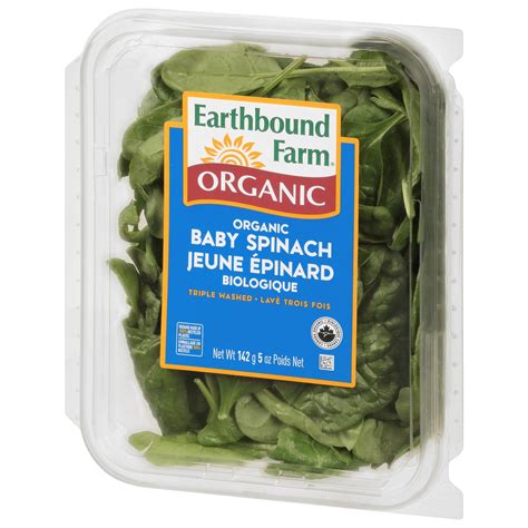 Earthbound Farm Organic Baby Spinach Oz Oz Shipt