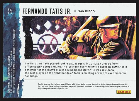 2019 Panini Diamond Kings S15 Fernando Tatis Jr Squires EBay