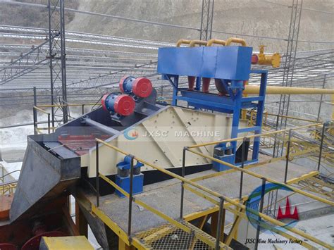 Dewatering Screen For Coal Slurry Mine Plant Jxsc Machine