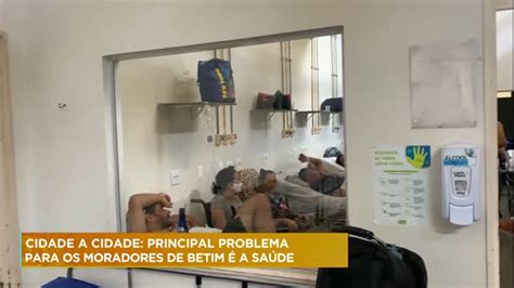 Moradores apontam saúde pública como principal problema de Betim MG