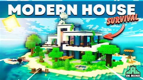 Modern House Survival by In Mine (Minecraft Marketplace Map ...