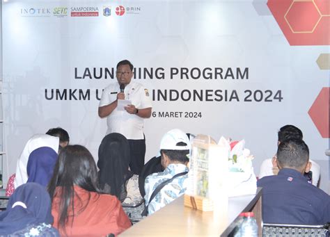 Sampoerna Dan Inotek Luncurkan Program Digitalisasi Umkm Indonesia