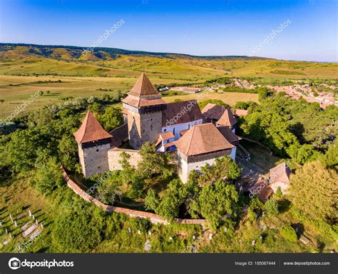 Viscri Fortified Medieval Saxon Church in the village of Viscri ...