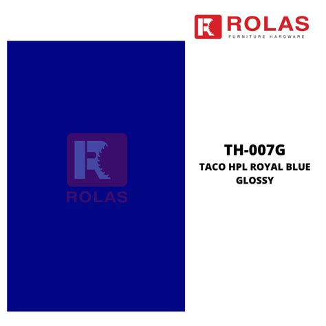 Jual Taco Hpl Royal Blue Glossy Th G Hpl Taco Warna Biru Glossy Th