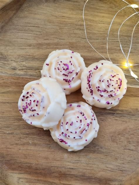 Fondant parfumé Sakura en forme de rose cire de soja cire de Etsy