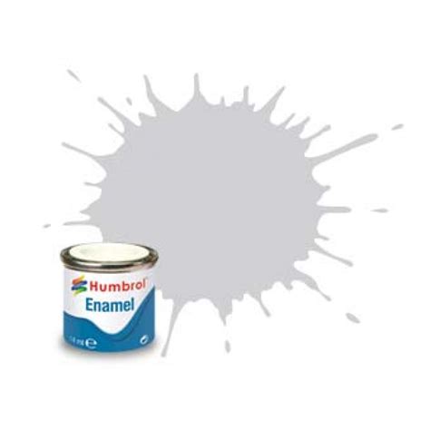 Humbrol Enamel 147 Light Grey Matt 14ml Paint