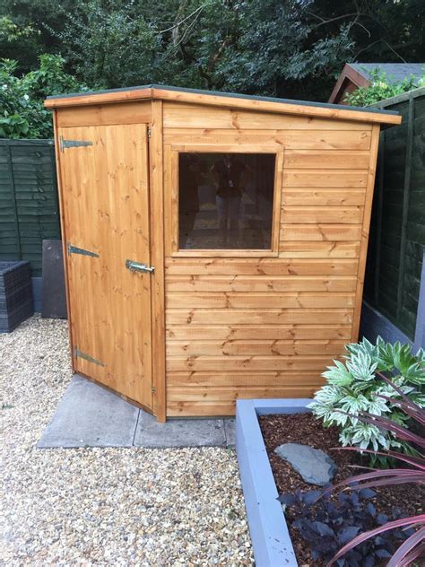 6x6 Corner Shed Garden Pleasure