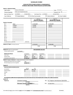 Fillable Online Cwa Local Prosecutor Summary Form Pdf Fax