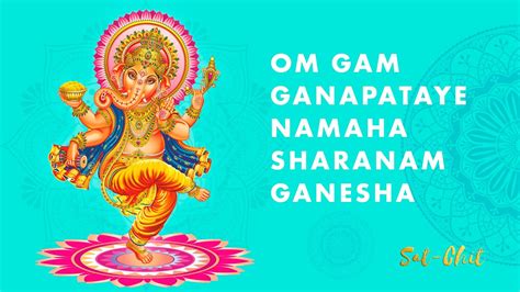 GANESHA MANTRA PARA ABRIR CAMINOS ॐ Om Gam Ganapataye Namaha ATRAER