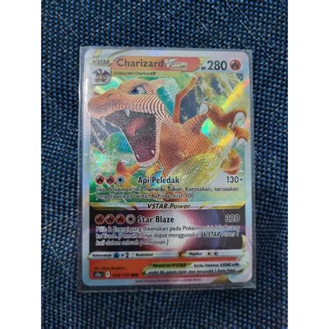 Jual Kartu TCG Pokemon Bahasa Indonesia Charizard VSTAR S12a 014 172