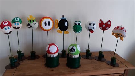 Centro De Mesa Mario Bros Boutique Da Le Artes Elo