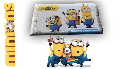 Minions 3 Booster Opening Unboxing Youtube