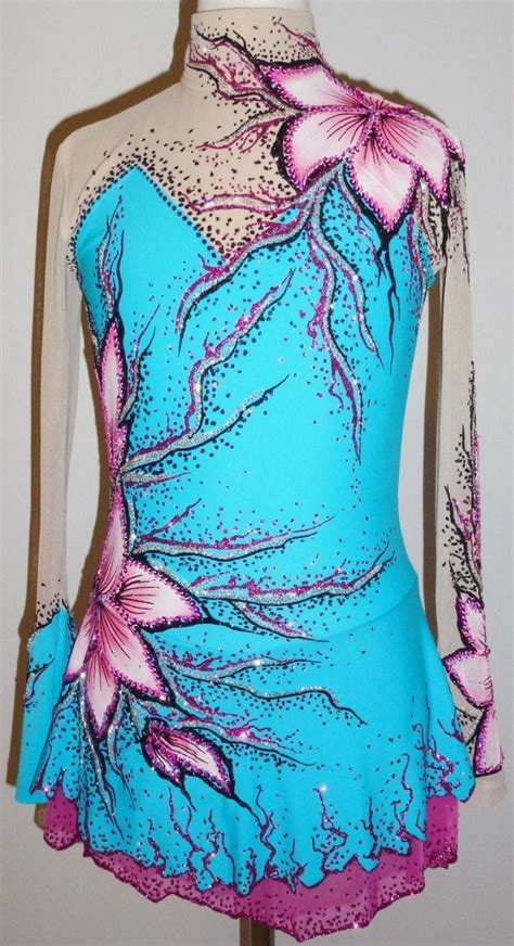 Ice Skating Dress Rhythmic Gymnastics Leotard Acro Baton Twirling